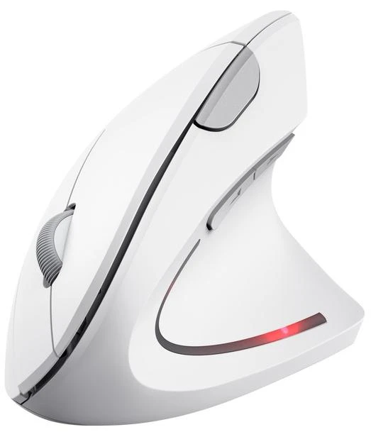 Мышь беспроводная Trust Verto Ergonomic White (25132)