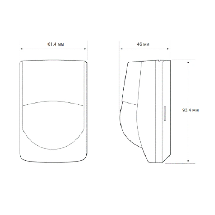 Датчик руху Optex RXC-DT фото 2