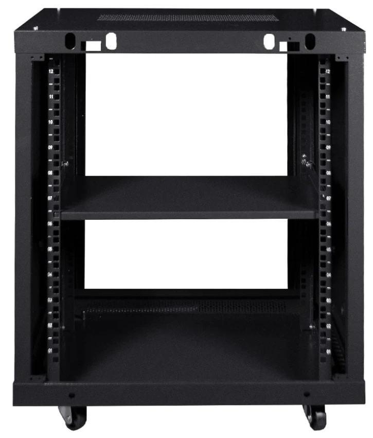 Шкаф напольный NVC NVC-12U/600x450x640 Black (25-00071) фото 5