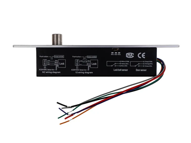 Замок электроригельный SEVEN BL-726NC Gray фото 3