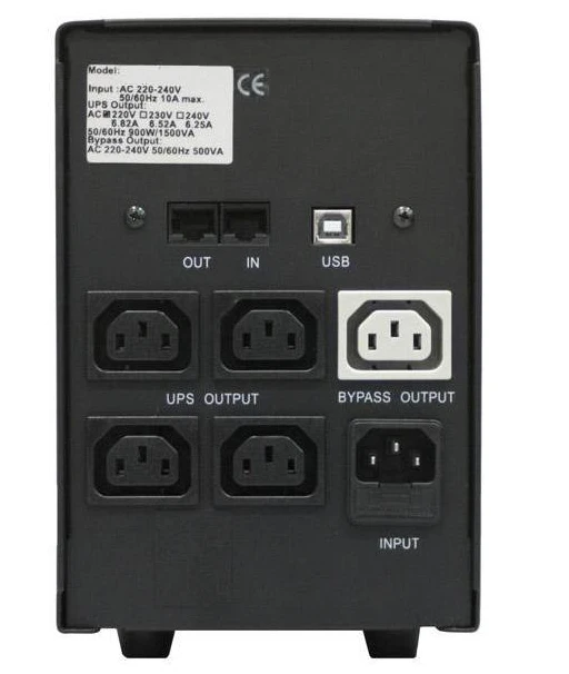 ДБЖ Powercom BNT-1000AP USB, IEC фото 3