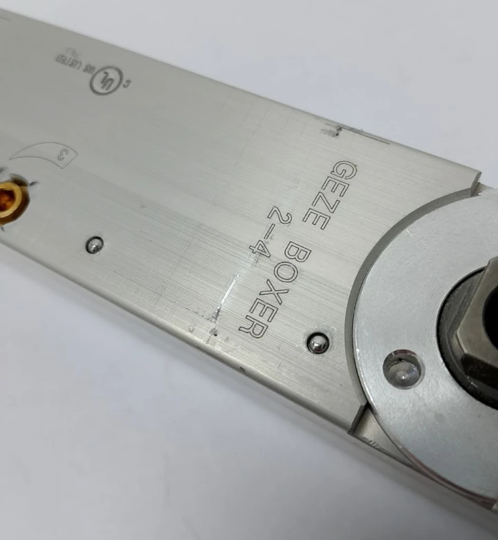 (Уценка) Доводчик Geze BOXER EN 2-4 скользящая с фиксацией Gray фото 5