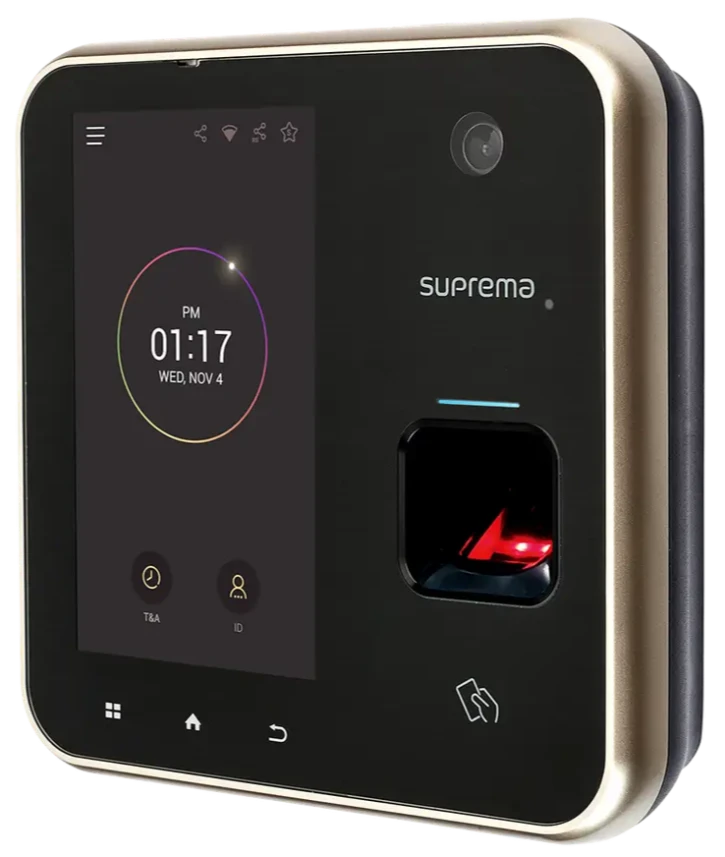 Біометричний термінал обліку робочого часу Suprema BioStation A2 (BSA2-OMPW)
