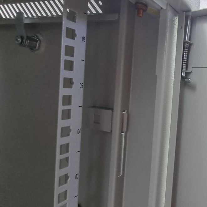 Шкаф настенный Adtek DE-12U-600-450-G серый фото 8