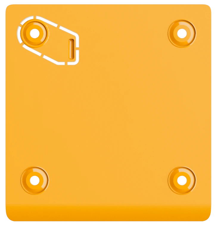 Бездротова програмована кнопка з механізмом скидання Ajax ManualCallPoint Jeweller Yellow (87651.171.NC1) фото 7