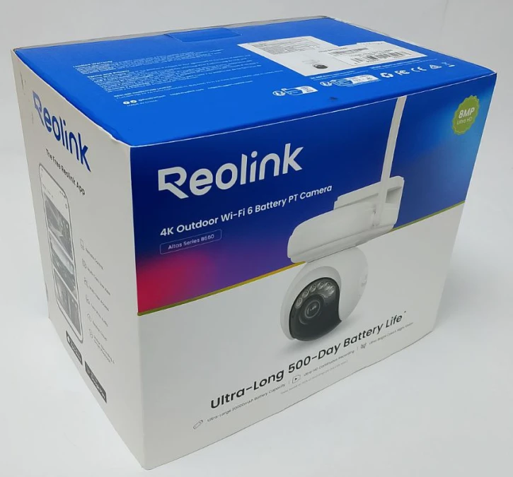 (Уцінка) IP-відеокамера Reolink Altas PT Ultra (B660) фото 2