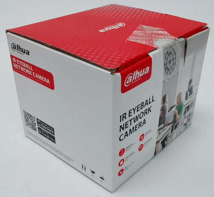 (Уцінка) IP-відеокамера Dahua DH-IPC-HDW1230DT-SAW (2.8) White фото 3