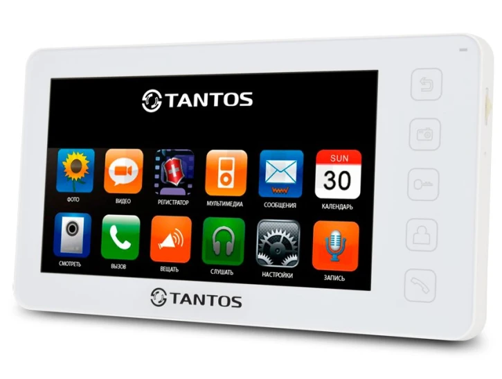Відеодомофон Tantos Prime 7" White фото 2