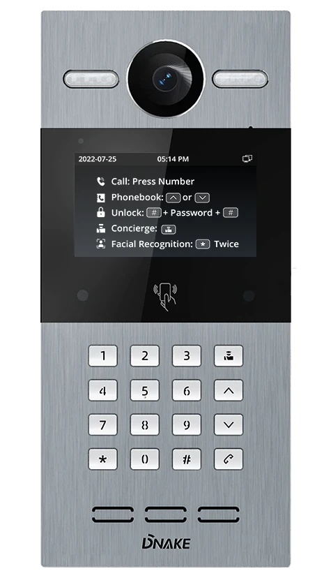 Панель виклику Dnake S615/S Silver (00-00009440)