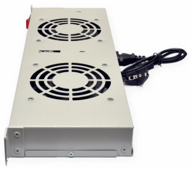 Вентиляторний блок Hypernet DYN-FS-2F на 2 вентилятори (1805) фото 2