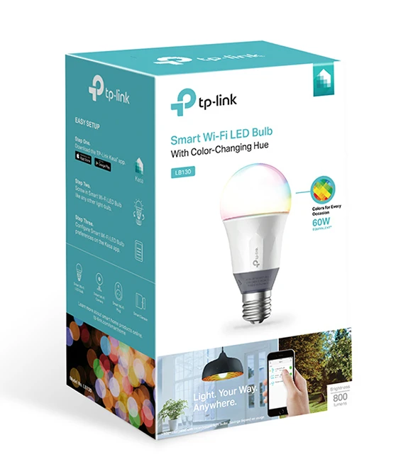 Розумна Wi-Fi лампа TP-Link LB130 фото 2