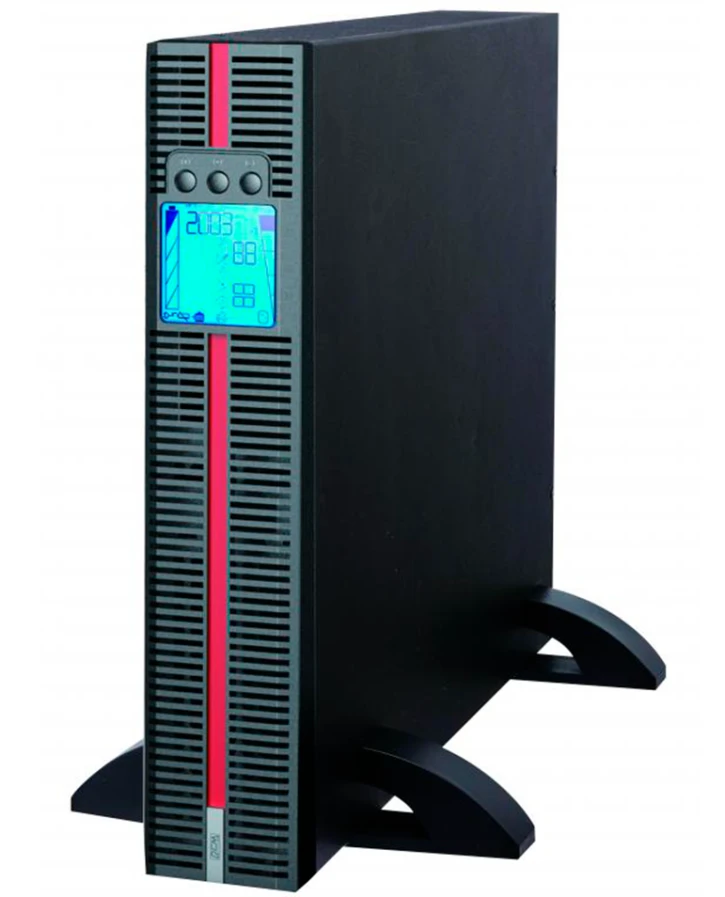 ДБЖ Powercom 3000VA PF = 1 RS232 USB 2 Schuko LCD Black (MRT3000) фото 4