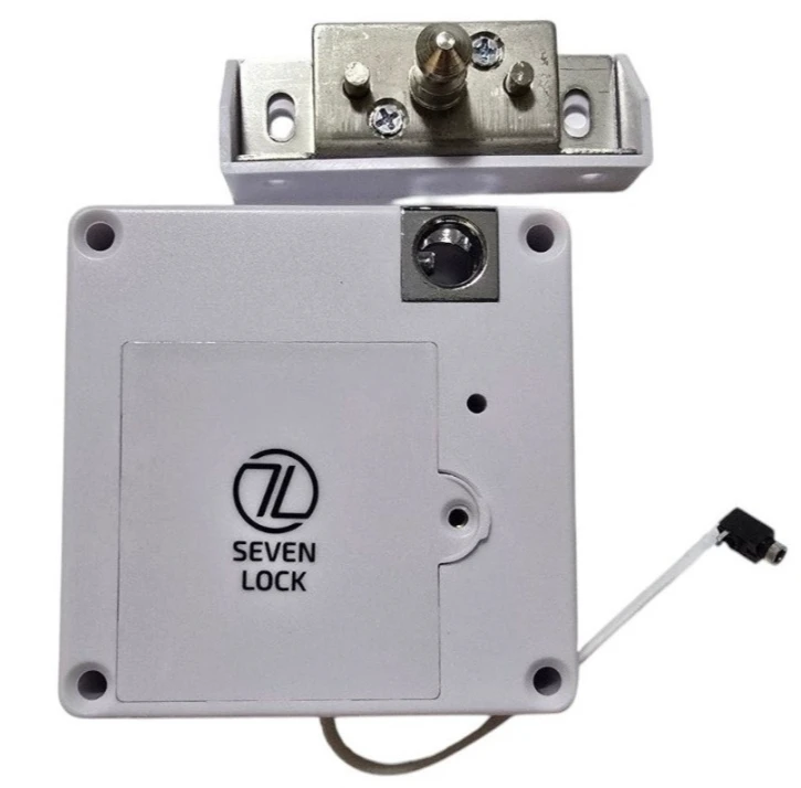 Меблевий замок RFID SEVEN Lock SL-7733B Bluetooth White (SL7733Bw) фото 4