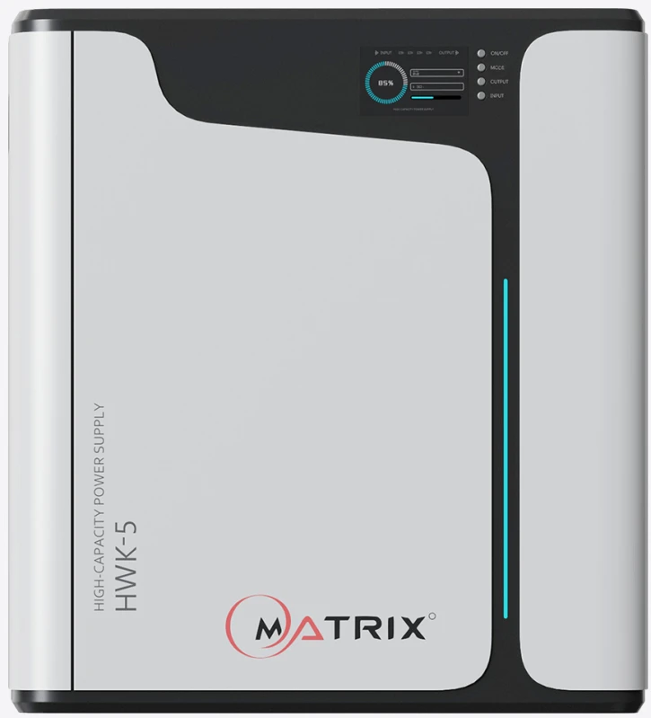 Акумулятор MATRIX 51.2V 100Ah LiFePO4 вертикальна (HS51100-W)