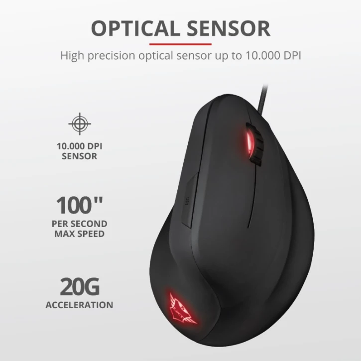 Миша Trust GXT 144 Rexx Ergo (22991) фото 4