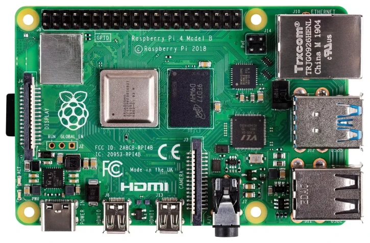 (Уценка) Микрокомпьютер Raspberry Pi 4 Model B 4GB фото 5