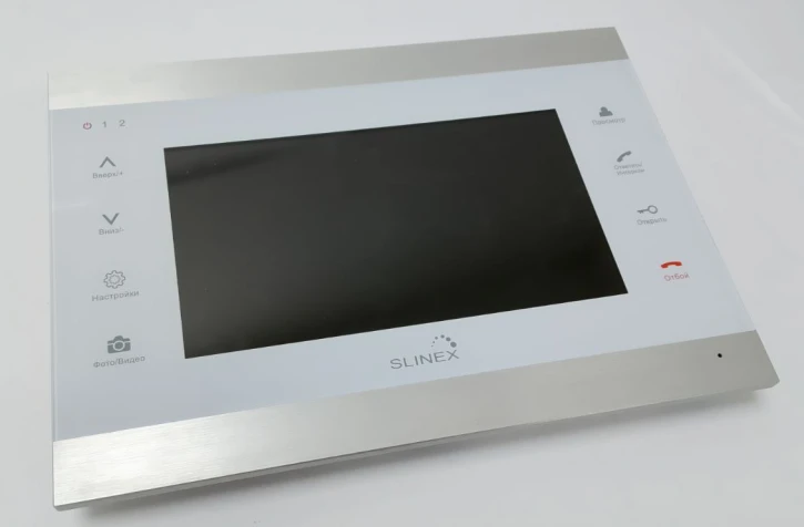 (Уцінка) Відеодомофон Slinex SL-07 IP Silver/White фото 4