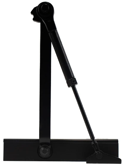 Доводчик дверной Cisa C1611.03.0.90 Professional Plus2 BC STD HO с фиксацией до 80 кг черный (37916) фото 4