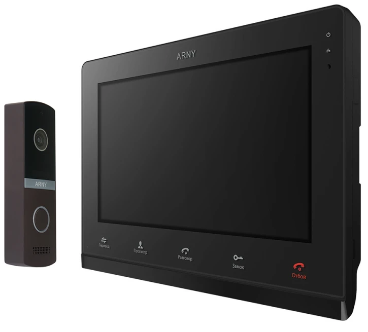 Домофон Arny AVD-1025-AHD Black