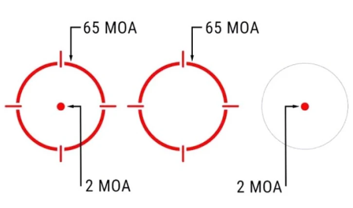 Коліматорний приціл Holosun SCRS RD MRS (747038) фото 9