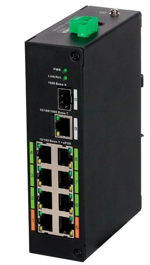 Комутатор Dahua LR2110-8ET-120