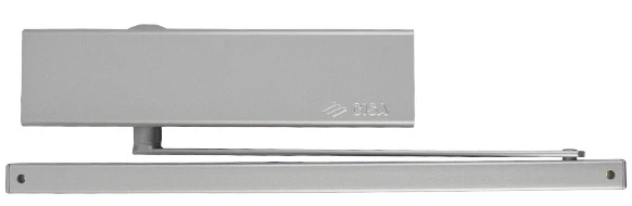Доводчик дверний Cisa D5200.03.0.97 BC SLD до 80 кг FIRE сірий (37933) фото 2