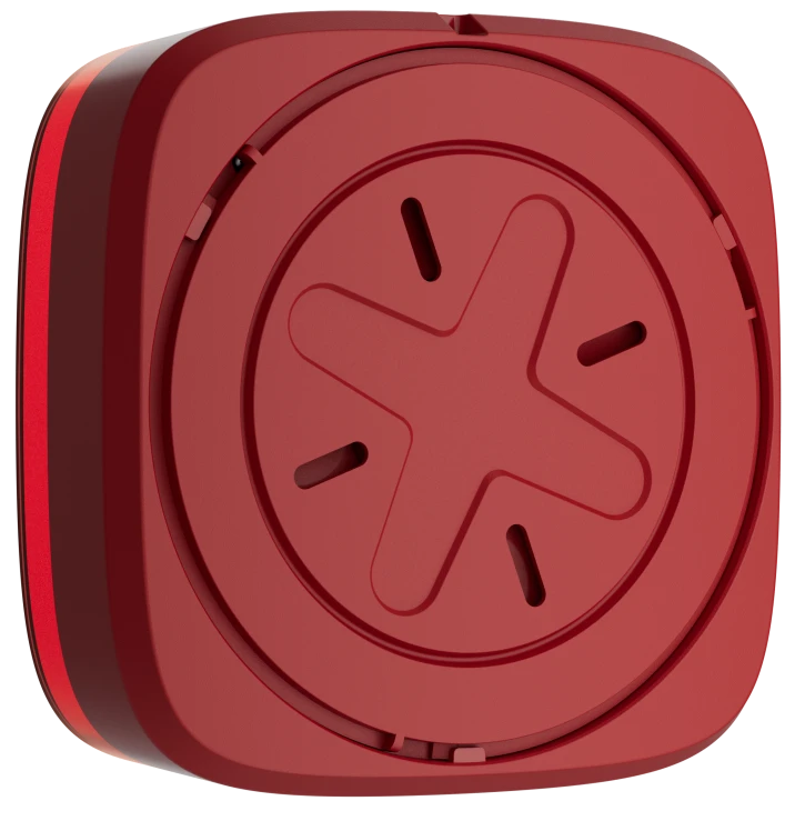 Бездротовий адресний пожежний оповіщувач світловий Ajax EN54 FireProtect (VAD) "ВИХІД" Red (161312.277.RD1) фото 4