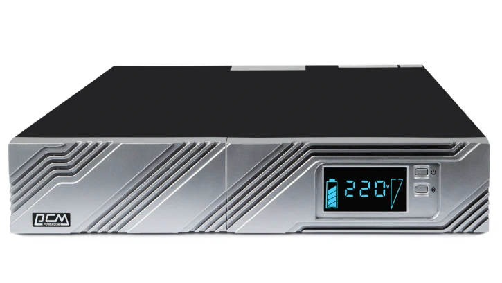 ДБЖ Powercom SRT-2000A 1800 Вт, 8хIEC, AVR, LCD, USB (SRТ.2000A.LCD.PCM) фото 4