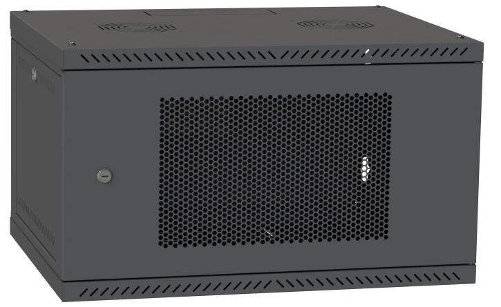 Шафа настінна IPCOM CH-4U Black (СН-4U-06-035-ДП-1)