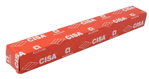 Електромеханічна защіпка Cisa 15001-07 НЗ-AЕ + зворотня планка сіра (35210) фото 9