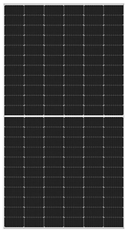 Сонячна панель LogicPower Longi Solar Half-Cell 580W (30 профіль, Topcon N монокристал) (35996)