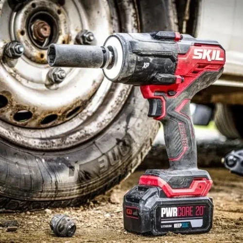 Гайковерт ударний Skil SD1E3285CA+BC1E3110AA Red фото 3