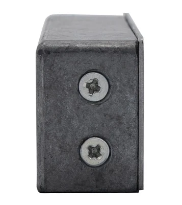 Електромеханічна защіпка Cisa 15005-07 НЗ-AЕ з короткою планкою сіра (38552) фото 6