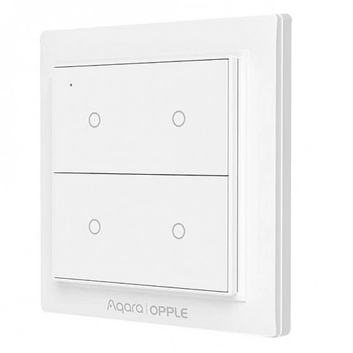 (Уценка) Умный выключатель Aqara Opple Light Switch (Double-Button) Zigbee 3.0 (WXCJKG12LM) фото 7