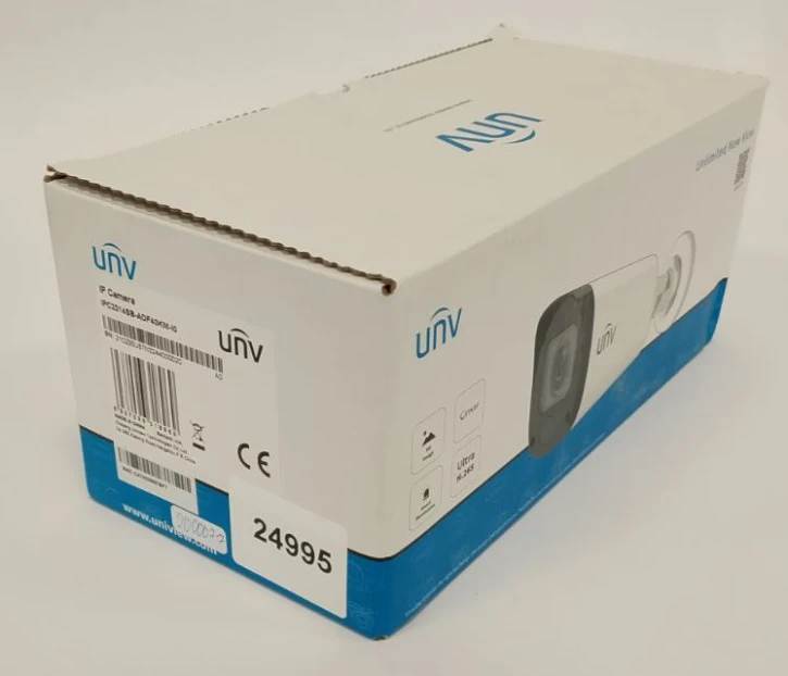 (Уцінка) IP-відеокамера вулична Uniview IPC2314SB-ADF40KM-I0 White фото 2