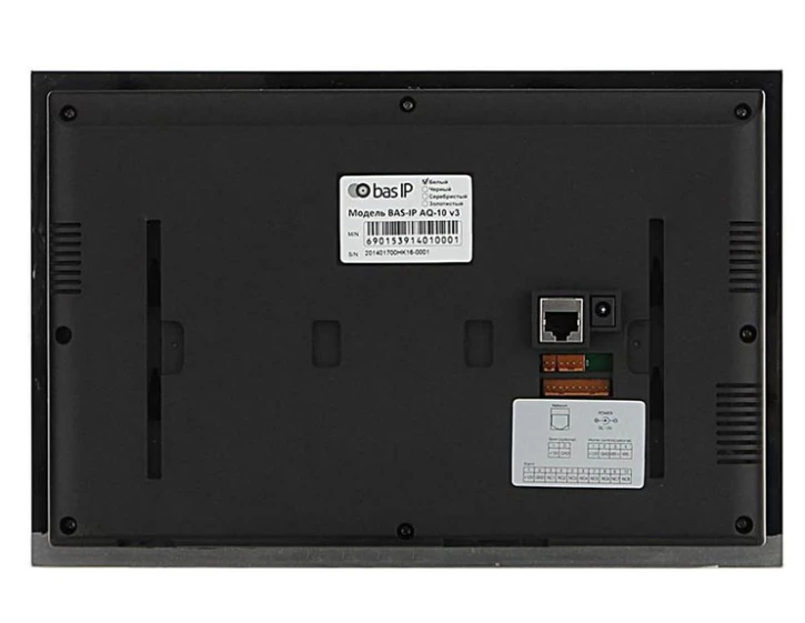 IP відеодомофон Bas-IP AQ-10 G V3 Gold фото 3
