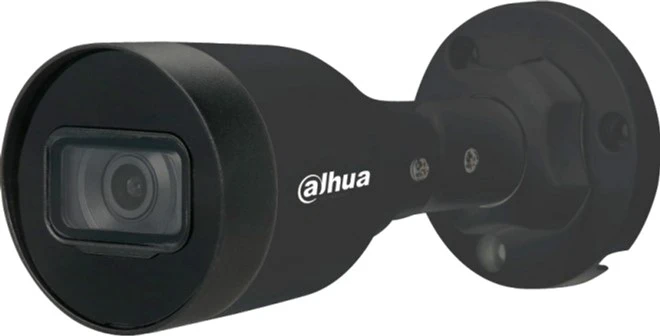 IP-відеокамера вулична Dahua DH-IPC-HFW1230S1-S5-BE (2.8) Black