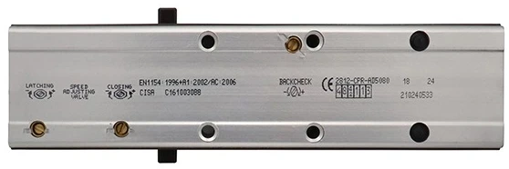 Доводчик дверний Cisa C1610.03.0.88 Professional Plus2 BC STD до 80 кг FIRE коричневий (37911) фото 5