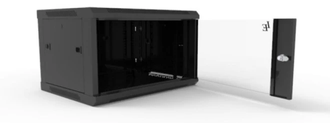 Шкаф настенный Adtek DE-9U-600-450-B черный фото 2