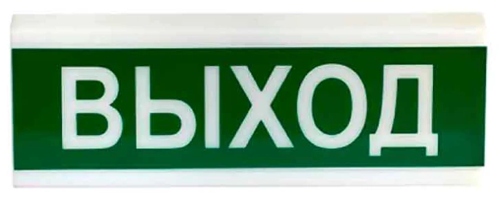 Извещатель световой Tiras ОС-3 "Выход"