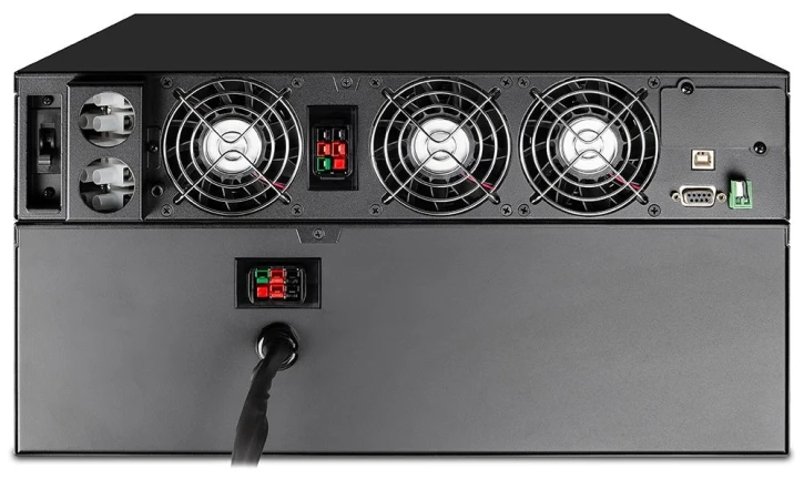 ДБЖ Powercom 10kVA//10kW PF=1 online RS232 USB LCD (MRT-10K) фото 3