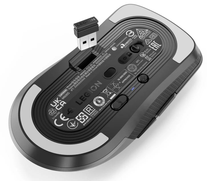 Миша бездротова Lenovo Legion M600s Qi Wireless GM Gray (GY51H47355) фото 8