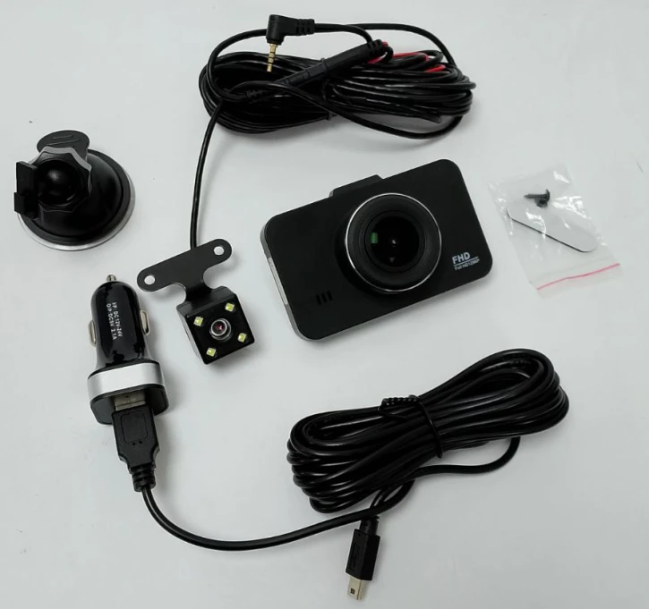 (Уцінка) Автомобільний відеореєстратор Tecsar BCR-3M1CH фото 2