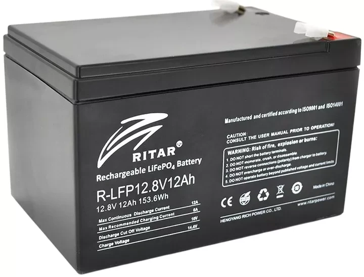 Акумулятор Ritar R-LFP 12.8V 12Ah