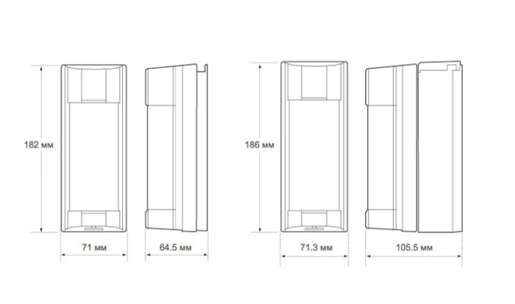Датчик движения уличный Optex VXI-DAM фото 3