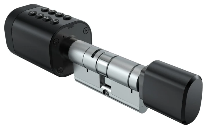 Умный биометрический замок SEVEN LOCK SL-7774BF (100-150 мм) Black (SL7774BFb150) фото 2