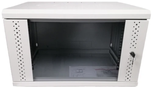 Шафа навісна E-server 12U 600х600х637 мм сіра (ES-Е1260G)