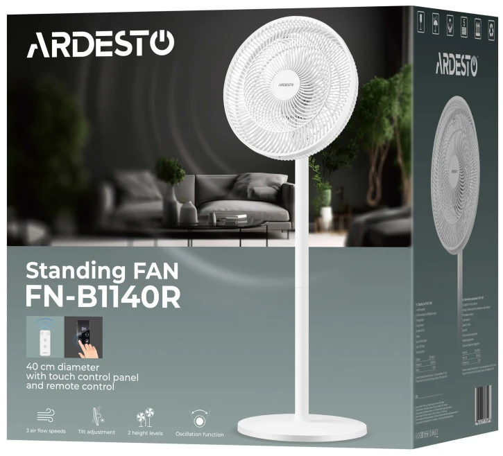 Вентилятор Ardesto FN-B1140R фото 11