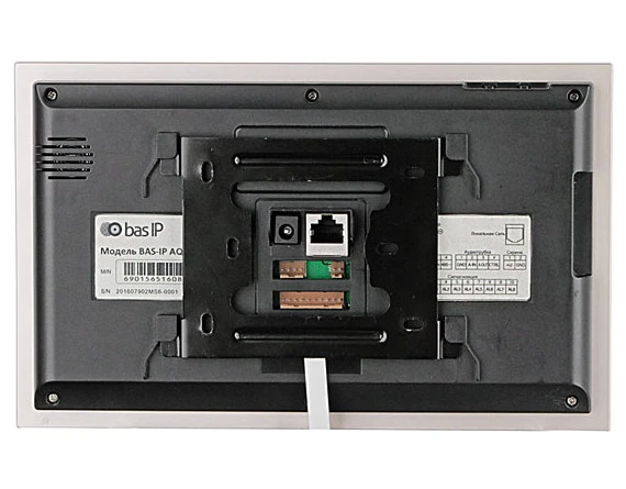 IP видеодомофон Bas-IP AQ-07 Black фото 3