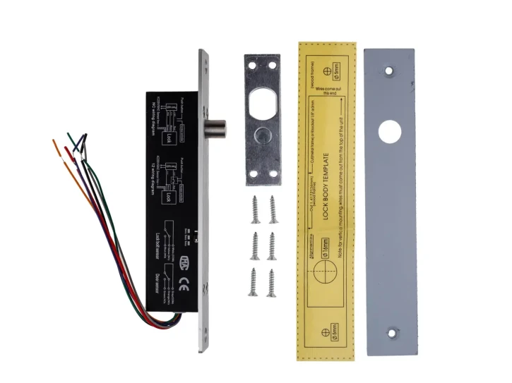 Замок электроригельный SEVEN BL-726NC Gray фото 5